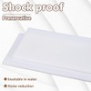 DICOSMETIC 2Pcs HDPE Plastic Sheet High Density Polyethylene Sheet 0.33"