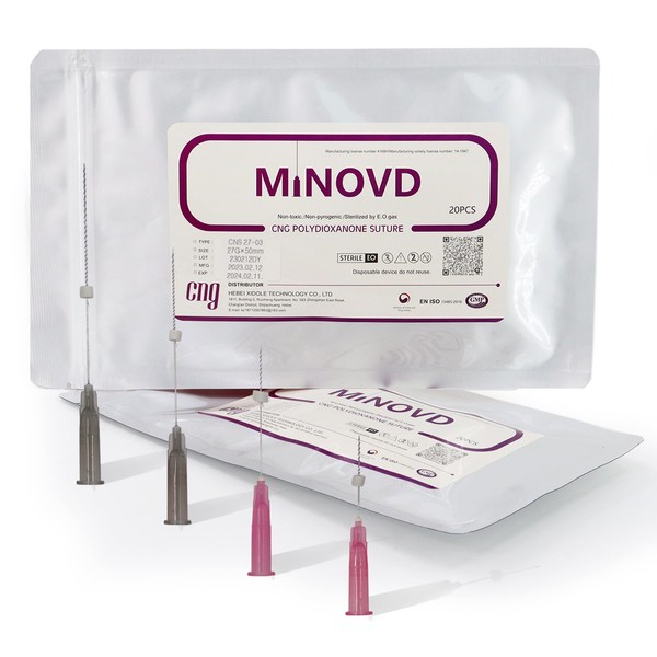 Minovd Pdo Threads for Face Lift, Pdo Screw Threads, 29G25mm