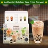 Bubble Boba Tea Kit with Instant Tapioca Pearls and Milk