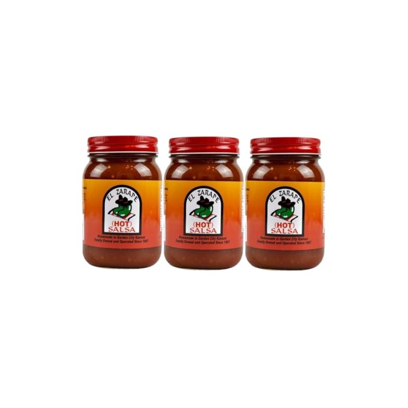 Generic El Zarape Salsa, 32oz - Pack of 3 (HOT)