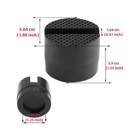 Universal Rubber Jack Pad, Hydraulic, Garage Jack, Rubber Pad, Frame Rail, Protection, Slip Prevention, Altitude Increase, Car Jack Supplies (Style 1)