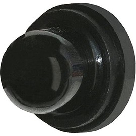 Blue Sea Systems 4137 Push Button Reset Only Circuit Breaker Boot, Black