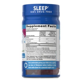 Melatonina Infantil 1 mg Nature's Truth | 40 Gomitas con Sabor Natural para un Sueño Tranquilo