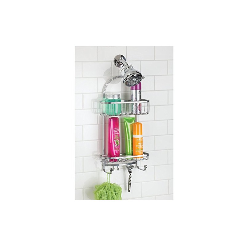 iDesign Shower Caddy, Silver
