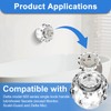 1 Piece RP2389 Faucet Knob Replacement Compatible with Delta Bathroom