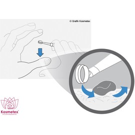 3x Hautkürette: 2, 3 und 4 mm, scharfe Kai Kürette für die Kürettage, Kosmetex Hautcuretten, Curette, 3er MixSet