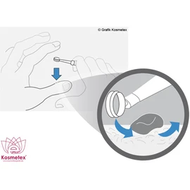 3x Hautkürette: 2, 3 und 4 mm, scharfe Kai Kürette für die Kürettage, Kosmetex Hautcuretten, Curette, 3er MixSet