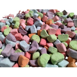 Dehydrated Mini Asorted Marshmallows Bits - 8 oz of Delicious Fresh Bulk Rainbow Marshmallows