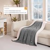 Templewet Heated Blanket Queen Size - Dual Controllers Electric Blanket