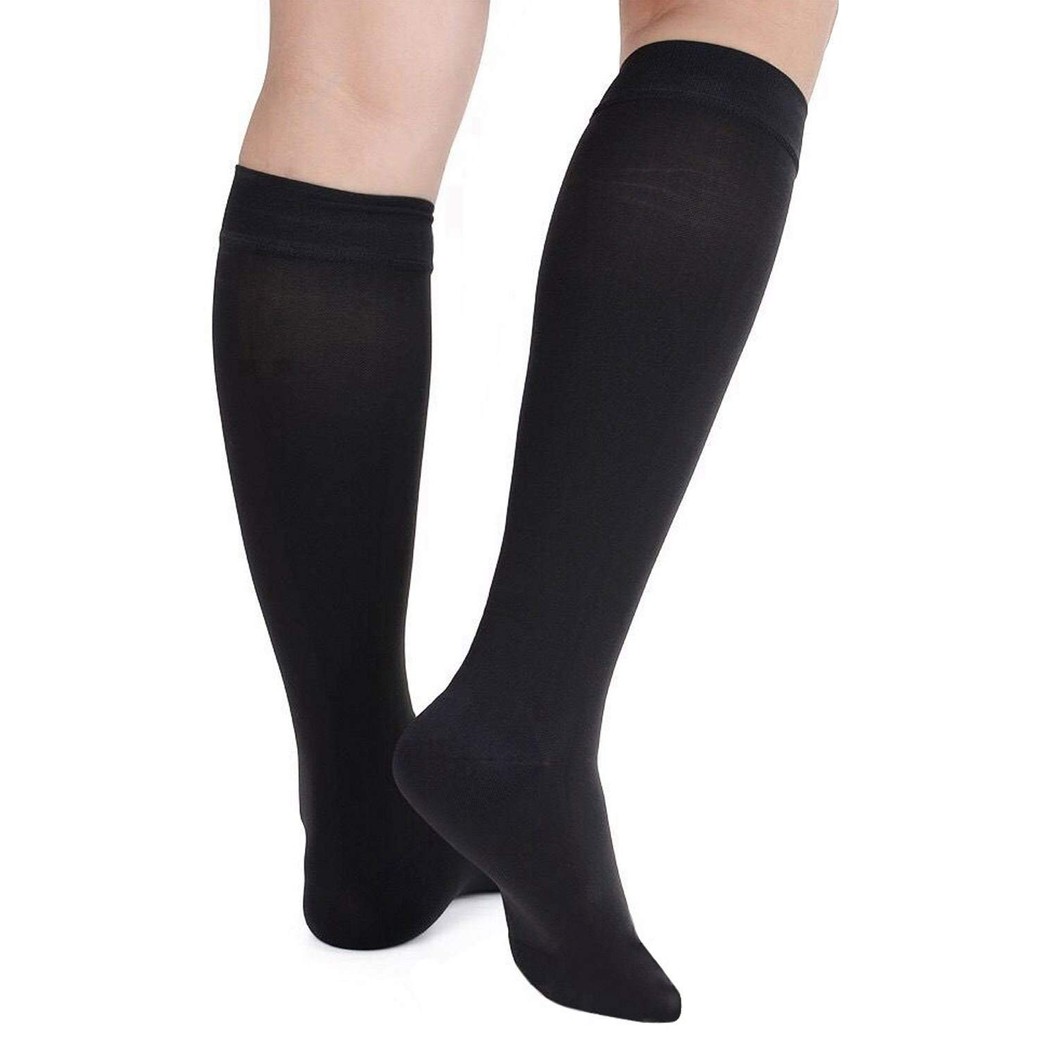 Runee Close Toe Medical Compression Sock Knee High Hosiery Stocking