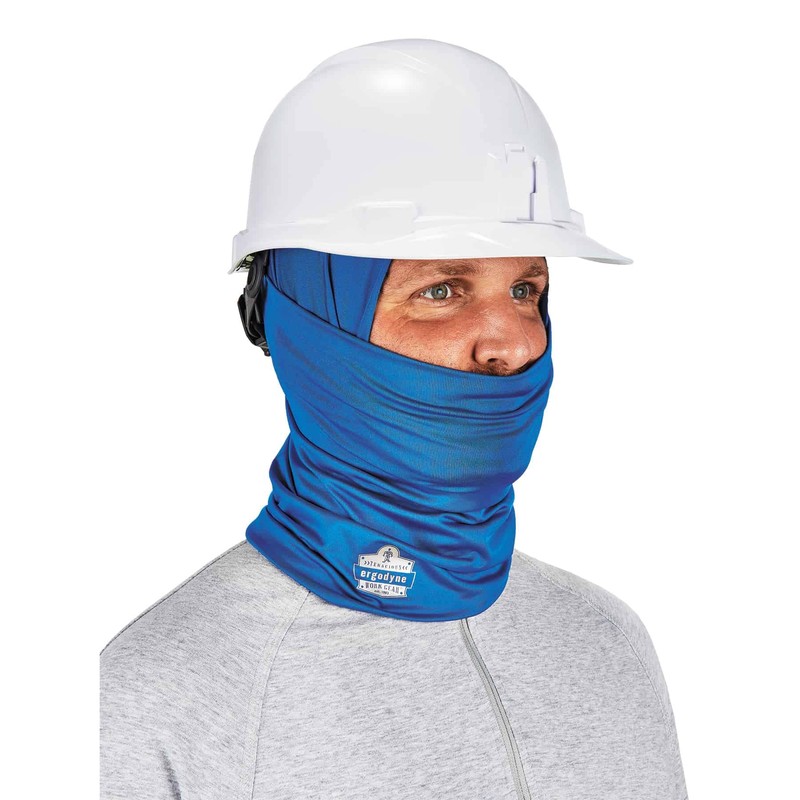 Ergodyne Chill-Its 6487 Cooling Neck Gaiter, Multiple Ways to Wear