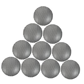 SUPVOX 10pcs Mesh Microphone Grille Net Replacement Mic Cover for Ktv Conference and Stage Use Lightweight Mic Accessories for Handheld Easy to Install