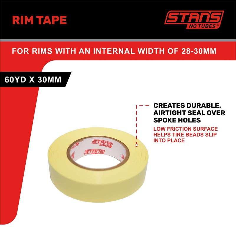 スタンズノーチューブ（STAN’S NOTUBES） RIM TAPE 60yd（54.9m） X 30MM