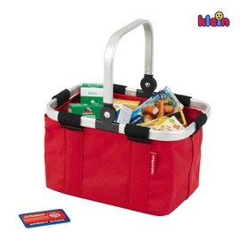 Theo Klein 9619 Reisenthel Shopping Basket Carrybag Mini I Basket with Accessory Boxes for Shop I Toy for Children from 3 Years