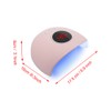 24W LCD Display UV Nail Dryer Dual Light Sources Gel