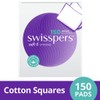 Swisspers Cotton Squares 150 Pack