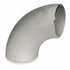 Smith-Cooper 304L Stainless Steel Long Radius Elbow, 90°, 1/2" Pipe