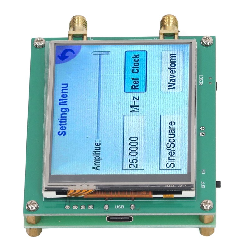 Signal Generator RF Frequency Generator Module 138‑4400MHz Touch Screen ADF4350
