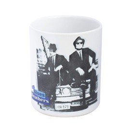 Close Up 62180 The Blues Brothers Tasse "Classic Movies" - weiß, bedruckt, Keramik, Füllmenge ca. 320 ml., kommt in Geschenkverpackung.