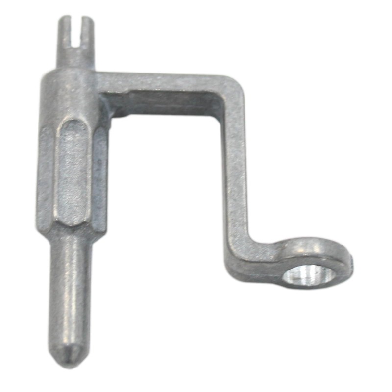 BIAREN Chromne Interior Door Handle with Connecting Bracket Rod Left