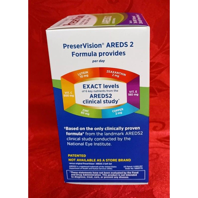 PreserVision AREDS 2 Eye Vitamin & Mineral Supplement (210 ct)