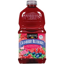 Langers Juice Cocktail, Blueberry Cranberry, 64 Fl Oz (Pack of 8)