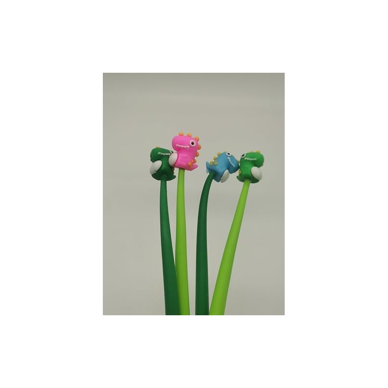 Novelty Animal Gel Pens, 0.5mm Black Ink, Cute Character Designs,