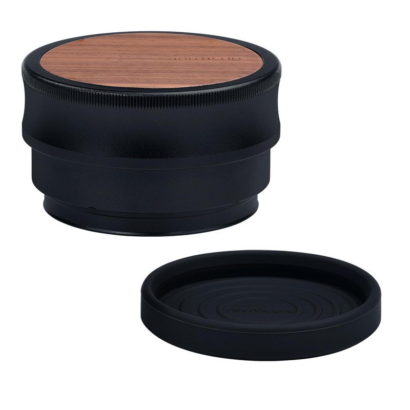 Normcore 58.5mm Palm Tamper, Espresso Tamper Calibrated with Double Spring,