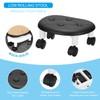PATIKIL Low Rolling Stool with 360°Swivel Wheels for Cleaning Kitchen