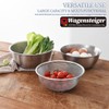 WAGENSTEIGER Stainless Steel Mixing Bowl and 3-Legged Colander Set, Multipurpose