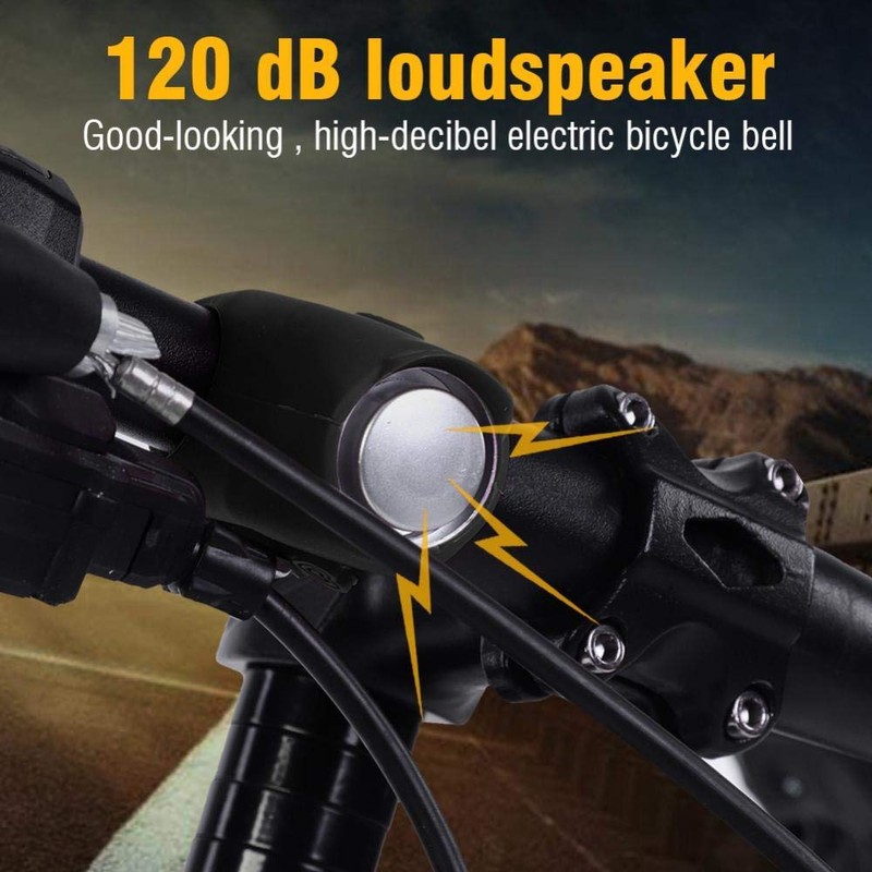 Pwshymi Electric Bicycle Bell Bicycle Bell Electric Bicycle Handlebar Bell