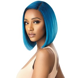Outre Lace Front Wig Color Bomb Kiely (3DROCBLU)