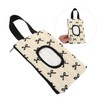 CAXUSD Portable Travel Wipes Case with Cute Ribbon Bow Design