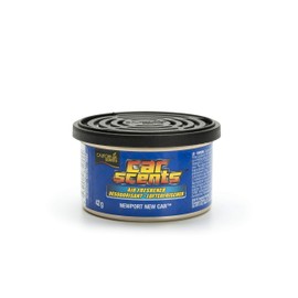 California Scents 20413 CSCANCAR Air freshener-Newport New Car-Can 42gr, blue