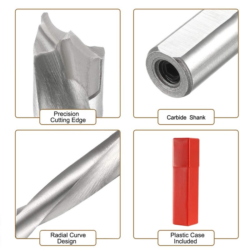 sourcing map Brad Point Drill Bits for Wood 9.5mm x