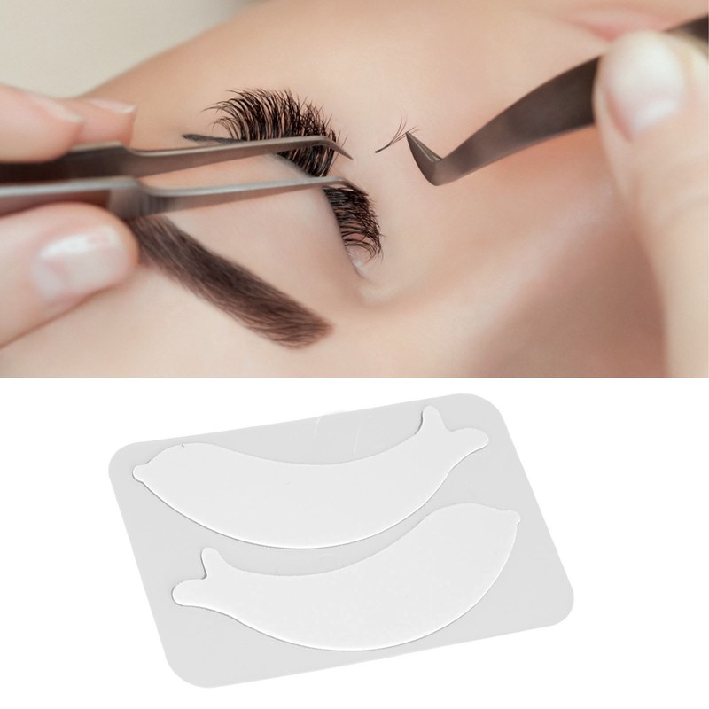 10 Pairs Eyelash Extension Patches Silicone Under Eye Patches Resuable