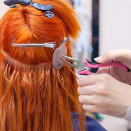 Ainkou Hair Extension Pliers 3-Hole Mini Hair Extension Tool for Micro and Nano Ring Hair Extensions (Pink)