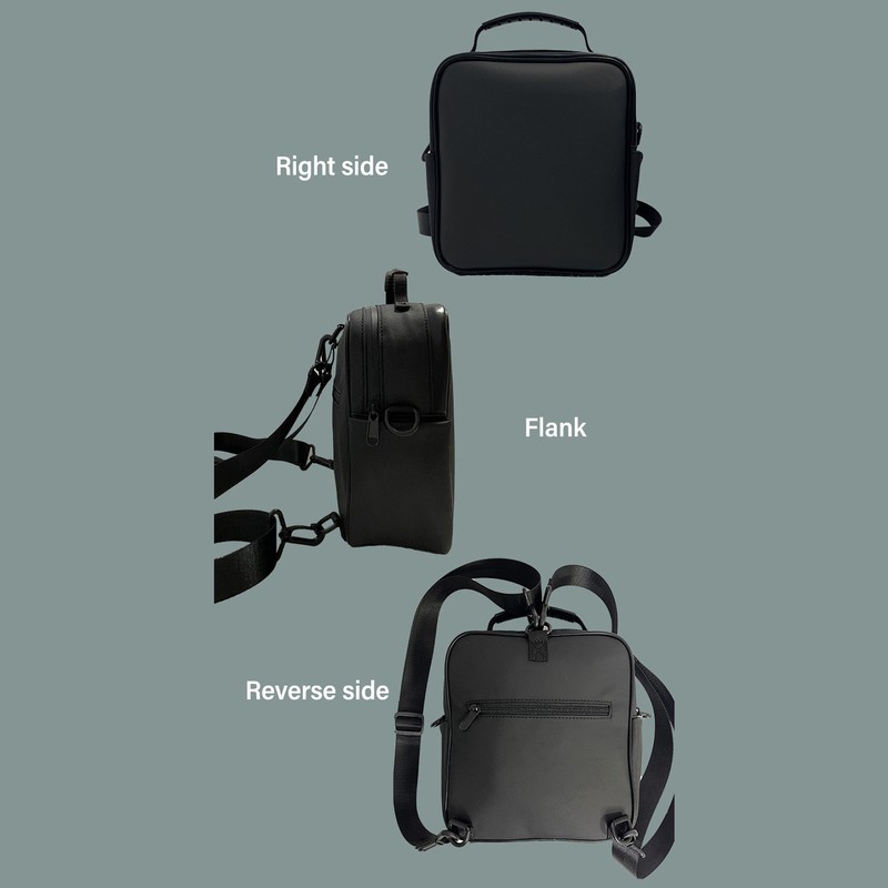 LED Backpack with Programmable Screen Colorful Sign Panel Smart Bluetooth