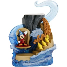 Jada JMF99984 Sorcerer's Apprentice Mickey Nano Metals Scene Mini Playset, Multi