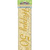 50th Gold Anniversary Prism Banner (3.6 Meter) 1 Piece -
