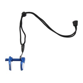 SPYMINNPOO Diving Nose Clip, Adjustable Aluminium Alloy Profession Elle Swimming Nose Stud with Lanyard for Children Adults (Blue)