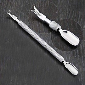 High Grade Stainless Steel Made Cuticle Trimmer & Pusher. Ideal To use At Home Or At Salon. Suits All Type Of Nails. Unisex