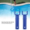 Hongzer Pool Clip Handle, Pack of 2 Blue Swimming Pool
