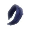 Wardani 2" wide Cotton silk fabric hard Headband with Knot