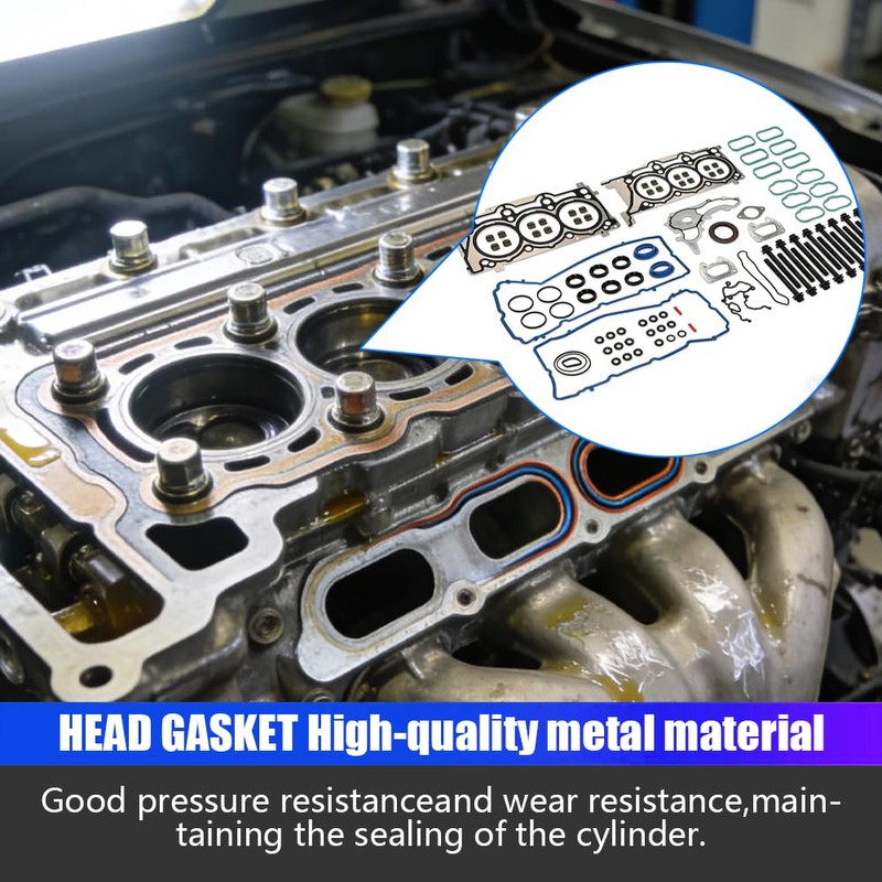 3.6L Head Gasket Set with Head Bolts FIT for 2011-2016