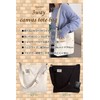 Aquamie Tote Bag, Crossbody Bag, Shoulder Bag, Cloth, Zipper, Canvas,
