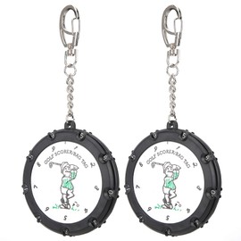 Score Counter, 2pcs Score Indicator 18 Holes 2 Player Stroke Counter for Different Kinds of Competitions and Games