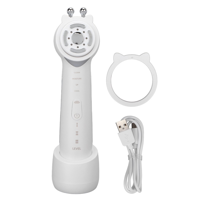 Ultrasonic Facial Cleansing Beauty Machine Household LED Skin Rejuvenation Lifting