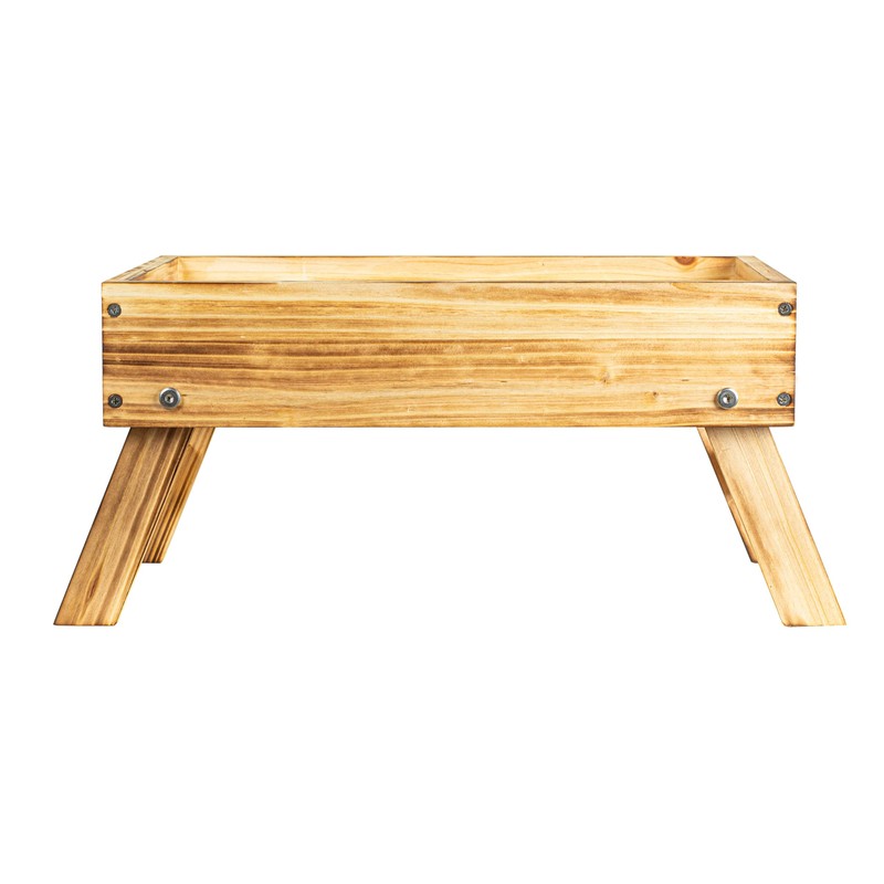 BalterFF Chicken Picnic Table Feeder Wood Feed Chicken Coop Accessories