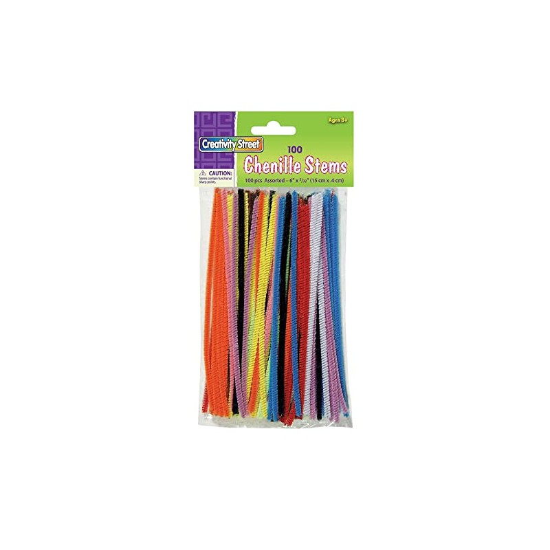 Chenille Kraft Regular Stems, 6 x 4 mm, Metal Wire,